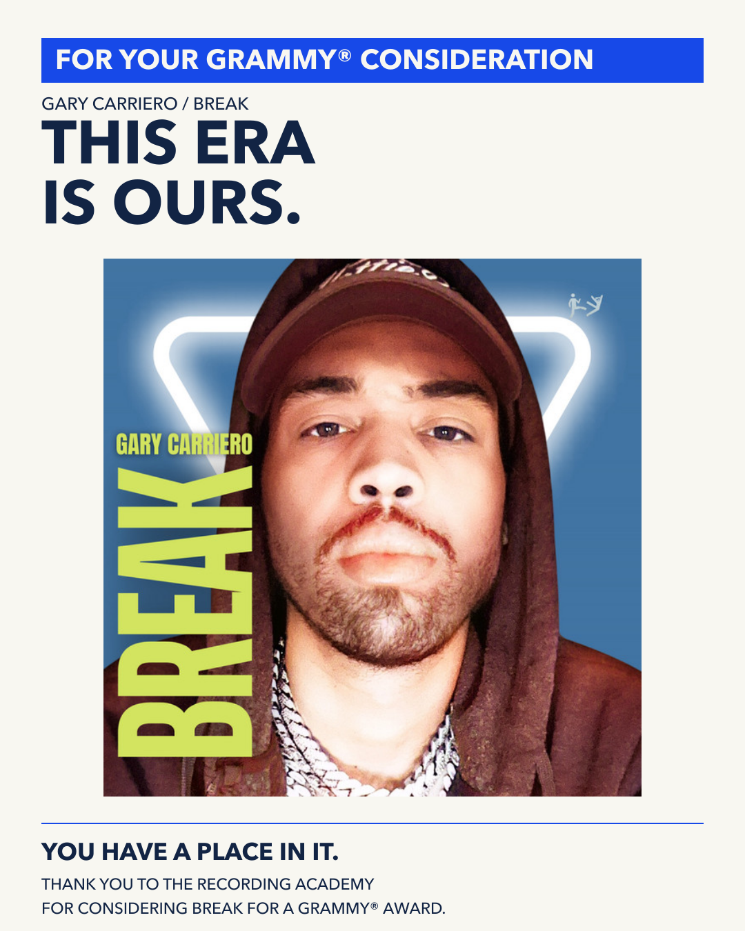 Gary Carriero — This era is ours